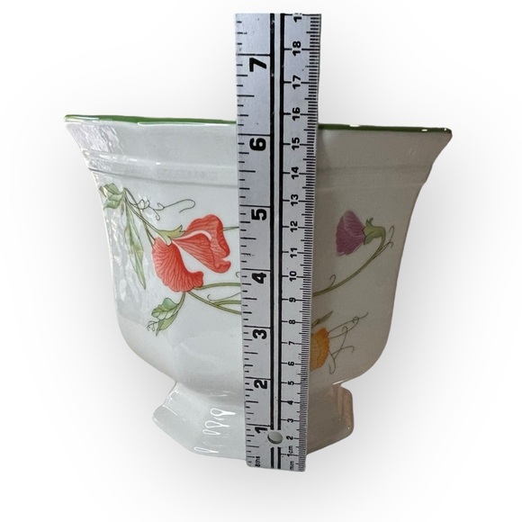 HTF Johnson Brothers Summer Delight Flower Pots - Picture 5 of 6